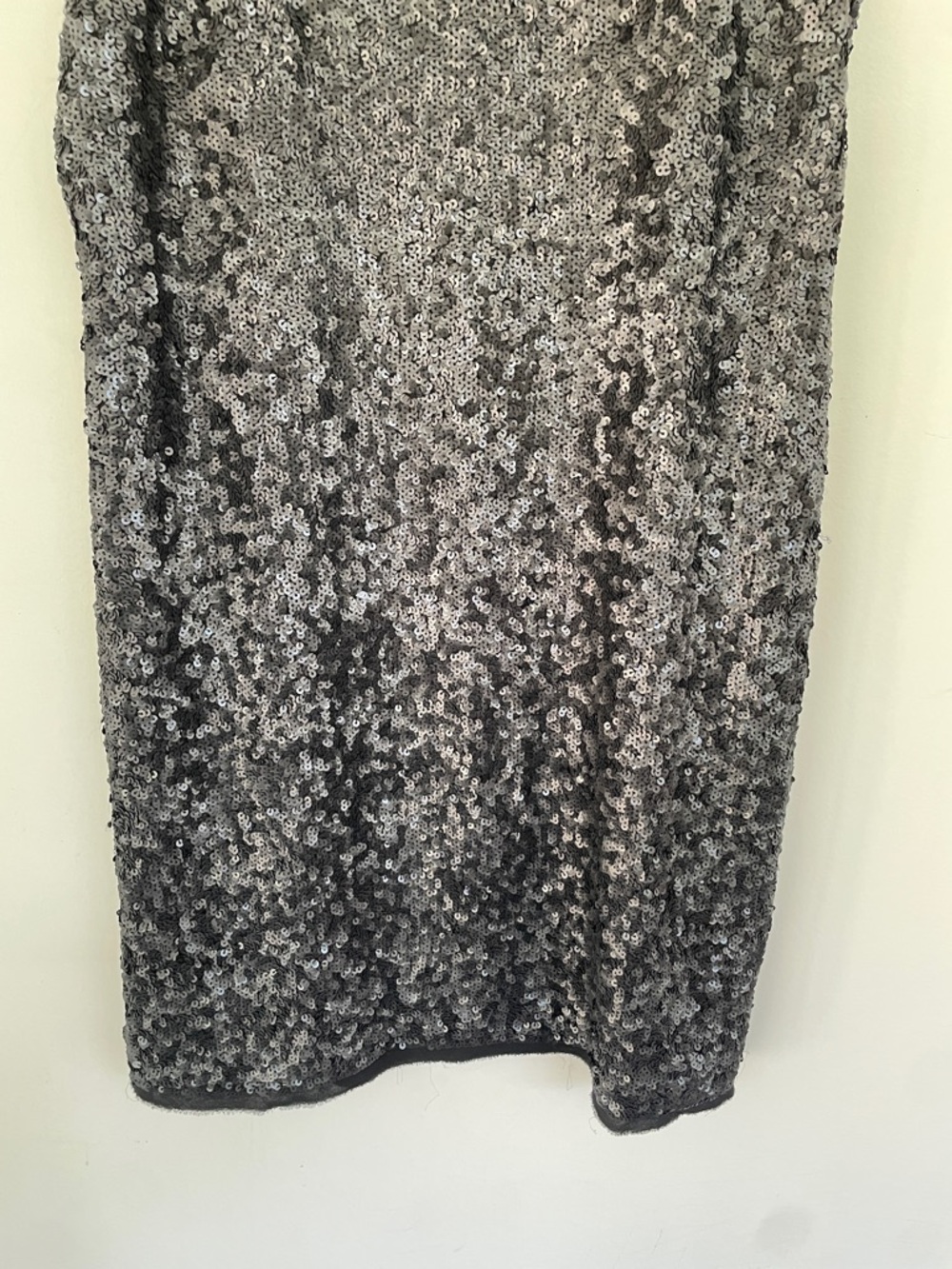 Talbots Black Sequin Sleeveless Shift Dress - Picture 4 of 5